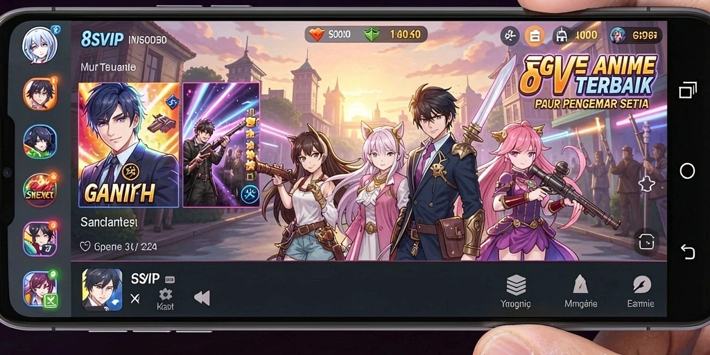 Tampilan gameplay seru dari aplikasi 8SVIP yang menarik.