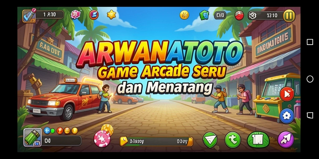 Tampilan gameplay seru dari ARWANATOTO dalam aksi.