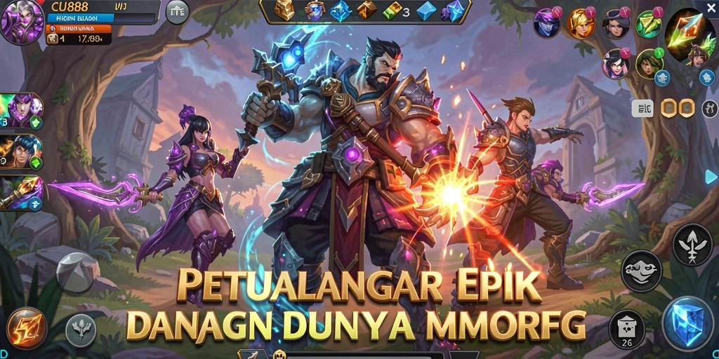 Tampilan screenshot gameplay menampilkan aksi seru dalam <strong>CU888</strong>.