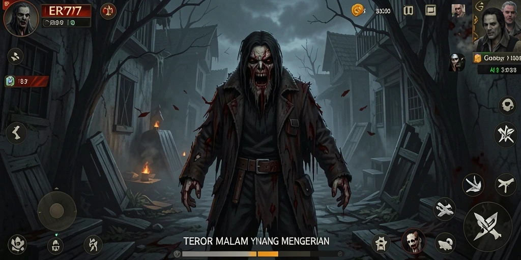 Screenshot menampilkan gameplay menegangkan dari ER777 yang memikat.