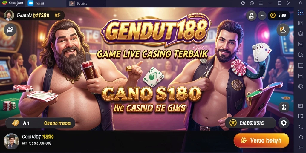 Screenshot <strong>GENDUT188</strong> menampilkan pengalaman bermain Live Casino yang menarik dan interaktif.