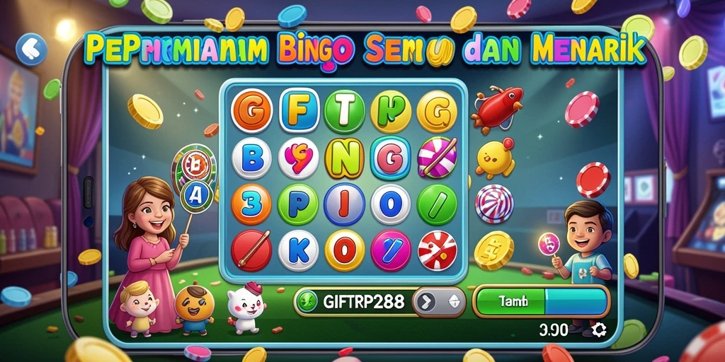 Tampilan gameplay menarik dari permainan Bingo yang seru.