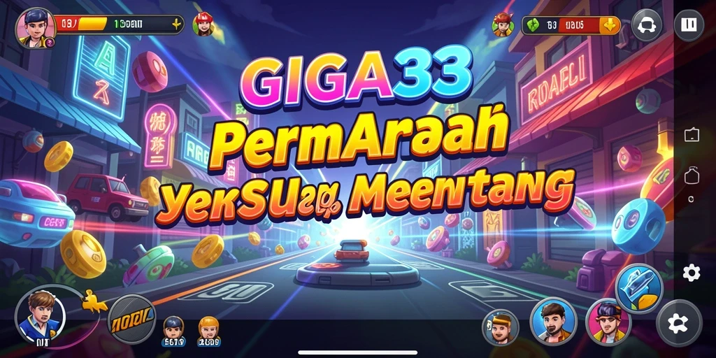 Tampilan gameplay GIGA33 yang seru dan penuh aksi.