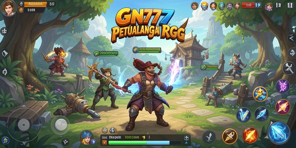 Gameplay menegangkan dalam dunia RPG yang menakjubkan.