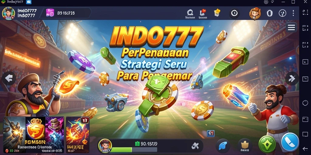 Tampilan gameplay INDO777 yang menegangkan dengan strategi yang kompleks.