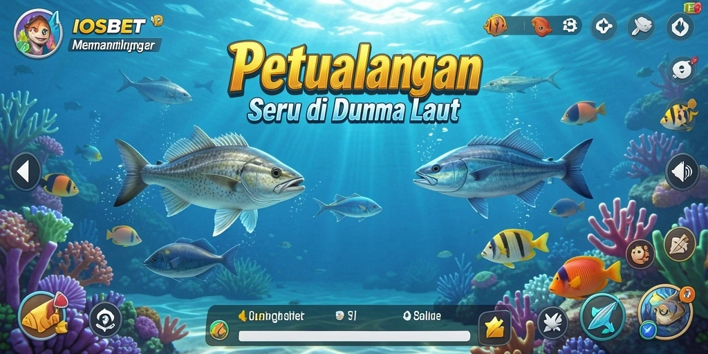 Tangkapan besar di laut dengan grafik memukau dari IOSBET.