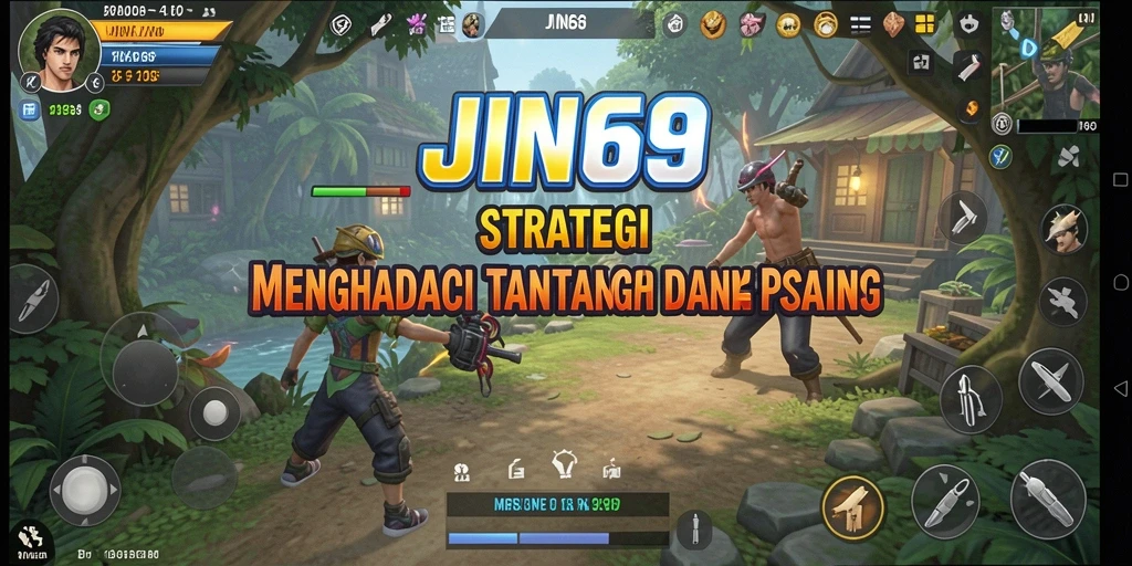 Tangkapan layar gameplay <strong>JIN69</strong> menampilkan aksi strategi yang mendebarkan.