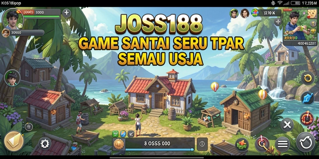 Tampilan menarik dalam gameplay JOSS188 yang penuh warna.