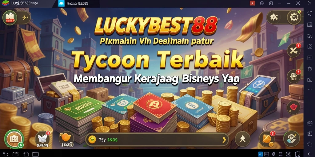 Tampilan gameplay LUCKYBEST88 yang menarik dan interaktif.