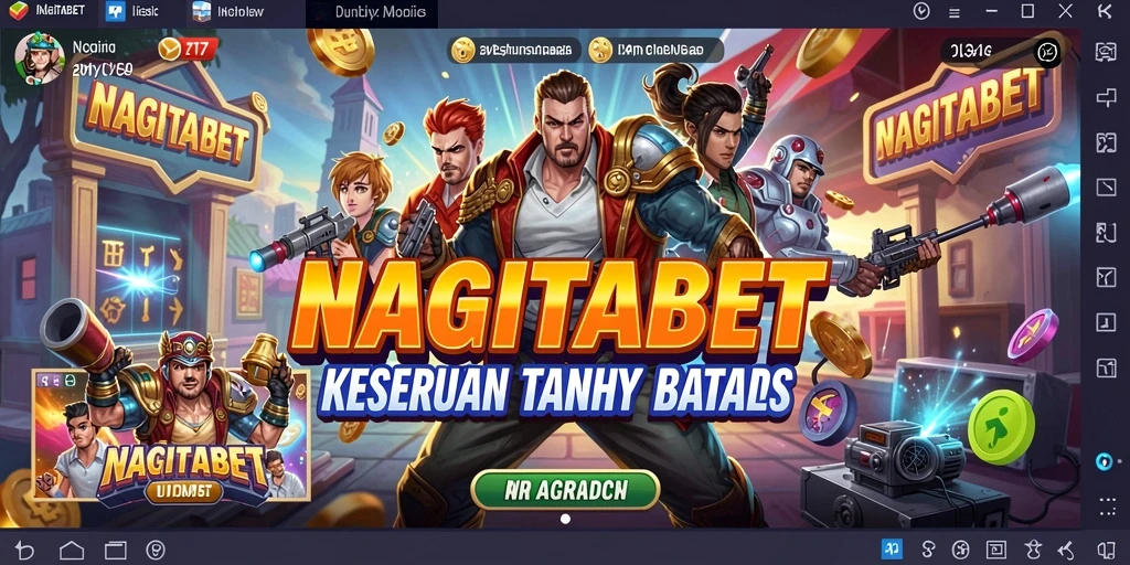 Tangkapan layar gameplay seru dari NAGITABET yang menampilkan aksi Arcade.