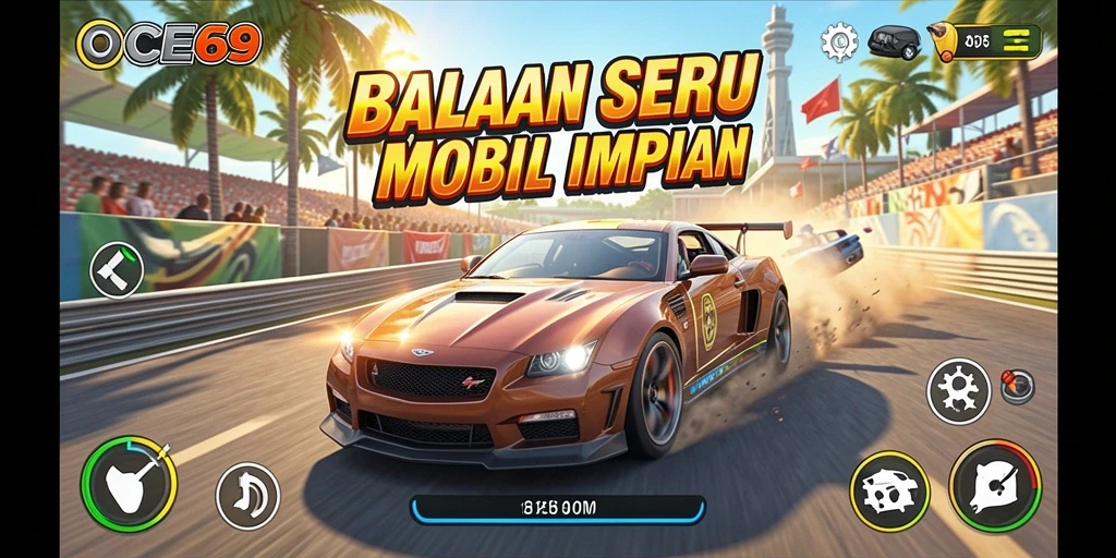 Screenshot OCE69 menampilkan aksi balapan yang mendebarkan dan grafis yang memukau.
