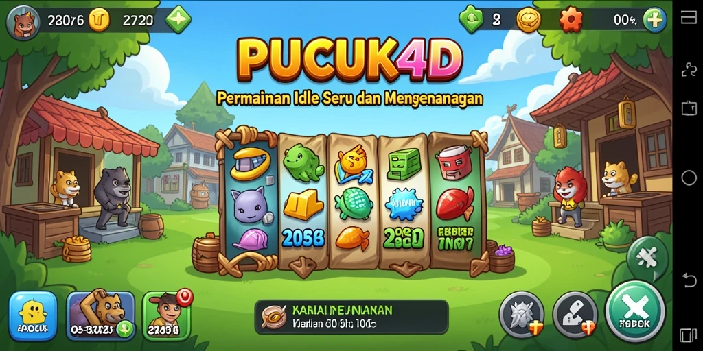 Tampilan gameplay PUCUK4D yang menarik dan interaktif.