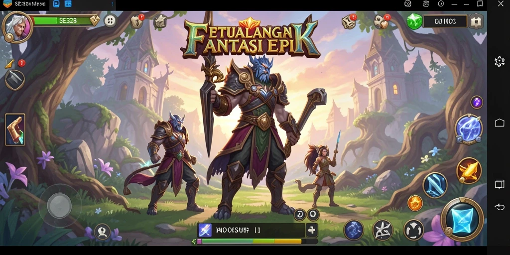 Gameplay SE328 yang menampilkan pertarungan seru dan eksplorasi dunia.